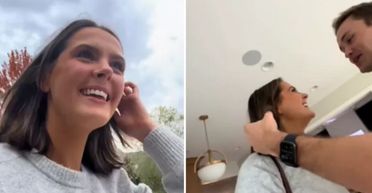 "А хто це у нас": жінка різко змінила стрижку й показала реакцію свого коханого (відео)