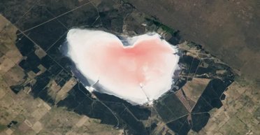 Астронавт NASA з космосу сфотографував солоне "серце" на Землі (фото)