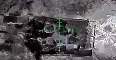 "Оккупанты ноют": украинские пограничники с БПЛА уничтожили танки и позиции ВС РФ (видео)