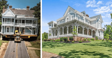 Стіни можуть рухатися: особняк, який двічі перевозили вантажівкою, шукає нового господаря