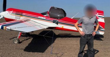 На Львовщине аварийно приземлился самолет с пилотом из Австралии (фото)