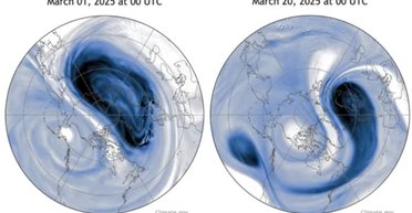 З Північного полюса втік арктичний вихор: він залишиться над Європою на все літо (відео)