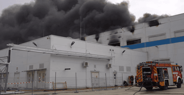 Удар по американському заводу в Мукачеві: рятувальники два дні гасили пожежу (фото, відео)