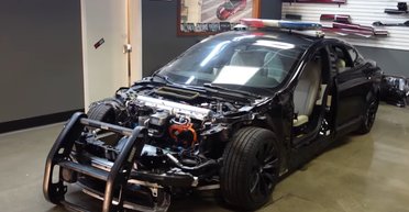 Украинцы создают 1000-сильный электрокар для полиции Лос-Анджелеса (видео)