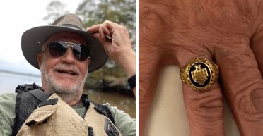 Американцу вернули кольцо, пропавшее 56 лет назад: было найдено за 7000 км в Шотландии (фото)