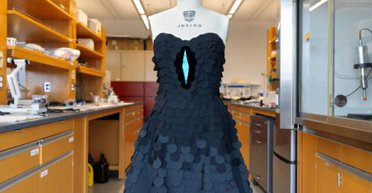 Справжній чорний колір: інженери та орнітологи пошили маленьку ультрачорну сукню (фото)