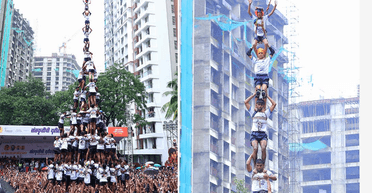 В Індії утворили найвищу у світі піраміду з живих людей (фото)