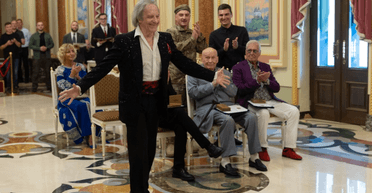 Легендарний Василь Зінкевич вразив своїм образом на прийомі у Зеленського (фото)