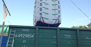 Україна починає використовувати інноваційний спосіб перевезення зерна на експорт