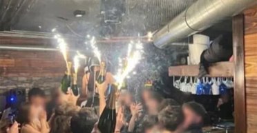 Пожежа у швейцарському барі: у мережі показали момент початку трагедії (відео)