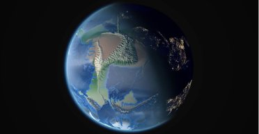 Диджитал-артист показал за 4 минуты как изменилась Земля за 4 млрд лет (видео)
