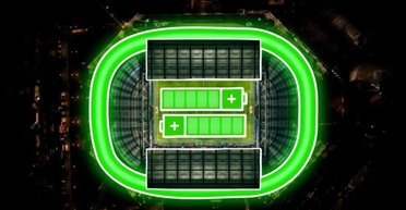 Аккумуляторная батарея мощностью 8,6 МВт*ч питала целый стадион: откуда взялась энергия