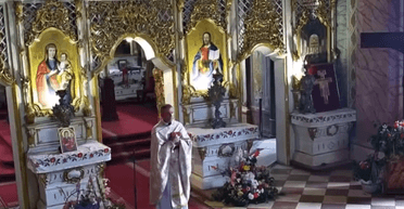 В Ужгороде священник призвал молиться за примирение украинцев с россиянами (видео)