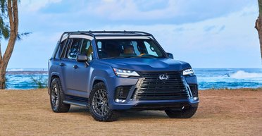Для любителей серфинга: Lexus презентовал оригинальный пляжный внедорожник (фото)
