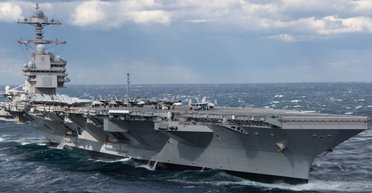 Россия злит Америку: крупнейший в мире авианосец США направляется в Европу (фото)