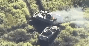 Колонна техники РФ пыталась прорваться на Харьковщину: ВСУ "горячо" встретили россиян (видео)