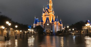 Ураган "Милтон" затопил Диснейленд во Флориде: как выглядит крупнейший парк развлечений (фото, видео)