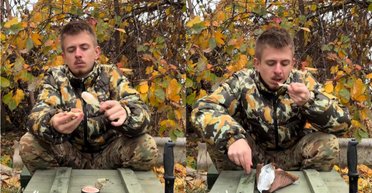Украинский военный проверил сухпай польской армии: одно блюдо удивило (видео)