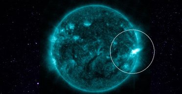 На Сонці виник потужний спалах майже Х-класу: на Землі зник зв'язок (відео)