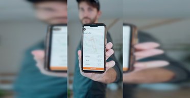 Канадец пробежал более 1000 км, чтобы с помощью GPS-трекера создать милый "мультик" (видео)