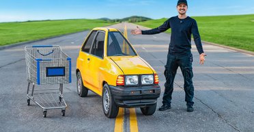 Завширшки з мотоцикл: у США створили надзвичайно вузьке авто (відео)