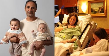 Незвичайні пологи: на світ з'явилися близнюки з різницею в 4 місяці (фото)