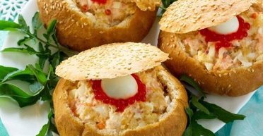 Смачно і дуже красиво: рецепт закуски в булочках