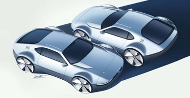 Побратим VW ID.4: Volkswagen показал секретный электрический спорткар в стиле 70-х (фото)