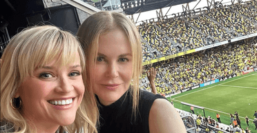 Різ Візерспун та Ніколь Кідман відвідали футбольний матч (фото)