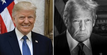 Новий портрет Трампа перед інавгурацією викликав запитання: що з ним не так (фото, відео)