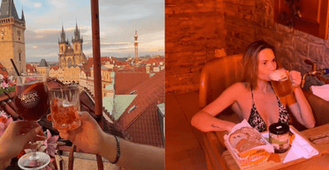 Можно принимать пивные ванны: украинка показала 10 небанальных локаций Праги (видео)