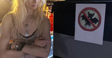 Співачку Тейлор Момсем під час виступу вкусив кажан (відео)