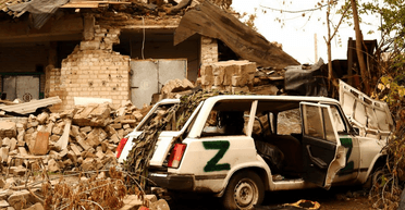 Вцілілий пам'ятник Шевченку та зруйнована переправа. Як виглядає Ізюм після звільнення (фоторепортаж)