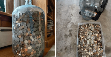 Дідусь через 70 років спустошив скарбничку: на що його родині вистачило грошей (фото)