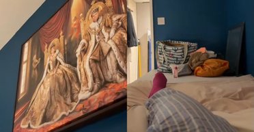 Спальня із секретом: гостьова кімната в королівському стилі здивувала соцмережі (відео)