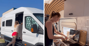 Украинцы сделали из буса дом на колесах и показали, как живут в путешествиях (фото)