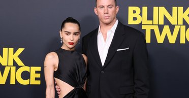 Зои Кравиц и Ченнинг Татум вышли на красную дорожку в парных образах