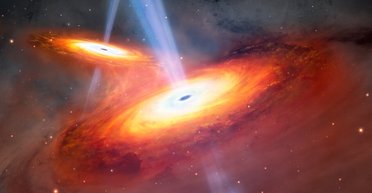 Вперше в історії виявлено зіткнення ядер галактик за часів світанку Всесвіту