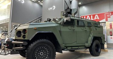 На виставці у Кельце "Українська бронетехніка" представила вдосконалений бронеавтомобіль
