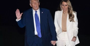 Меланія та Дональд Трамп посварилися на борту гелікоптера: конфлікт зафіксували журналісти (відео)