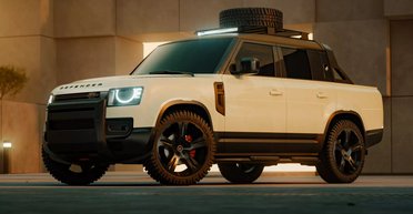 Внедорожная роскошь: дебютировал новый пикап Land Rover Defender (фото)