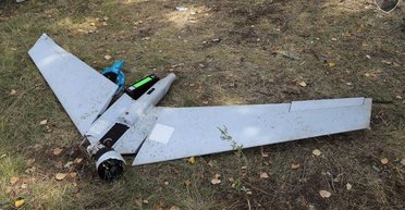 Українські нацгвардійці знищили російський БПЛА ZALA своїм дроном у небі (відео)