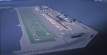 Уже опустился на 11 метров: в Японии аэропорт на искусственных островах уходит под воду