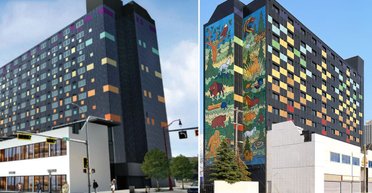 Найнезвичайніший генератор енергії: мурал перетворили на величезну сонячну батарею