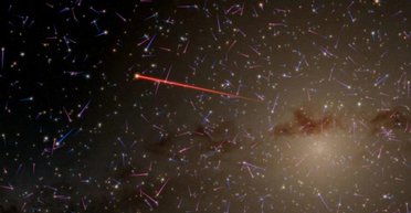 Через Чумацький Шлях мчить пара об'єктів: вони рухаються на гіпершвидкості