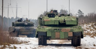 Німеччина розгорнула в Литві батальйон танків Leopard 2A7V: які наміри в НАТО (фото)