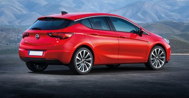 Цветение астры. Opel Astra