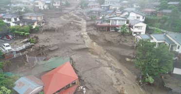 В Гималаях собака спасла 67 человек от оползня, разрушившего деревню