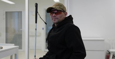 "В глазах все почернело": боец ВСУ потерял зрение во время боя и наощупь добирался до своих (фото)
