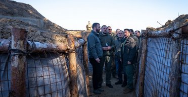 Защита севера Украины: Зеленский показал оборонительные рубежи в Черниговской области (фото, видео)